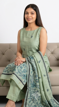 Sea Green Jamdani Suit
