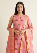 Pink Cotton Suit