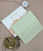 Pastel Green Tanchoi Silk Saree