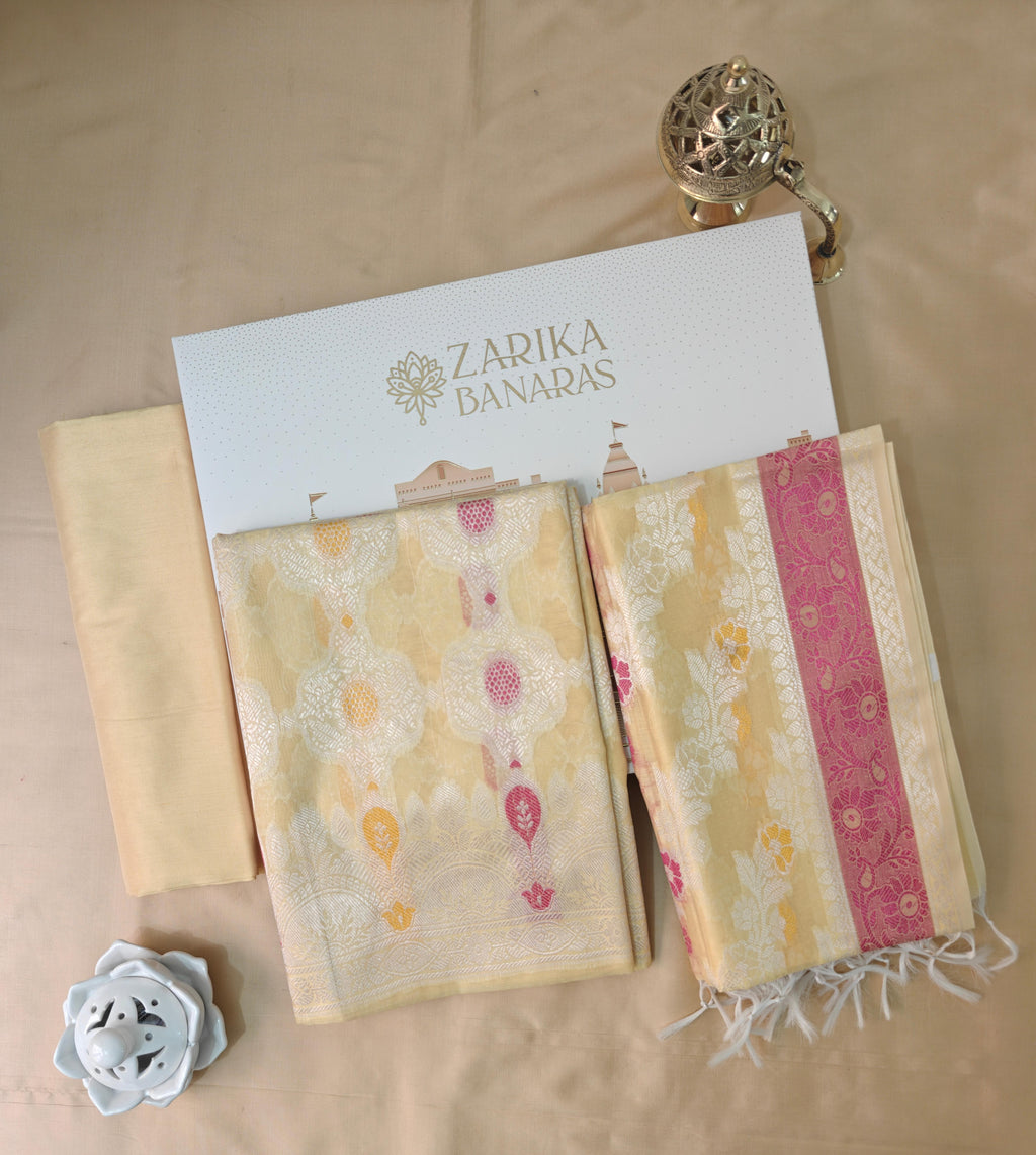 Lemon Cotton 3-Piece Suit – Comfortable Summer Wear