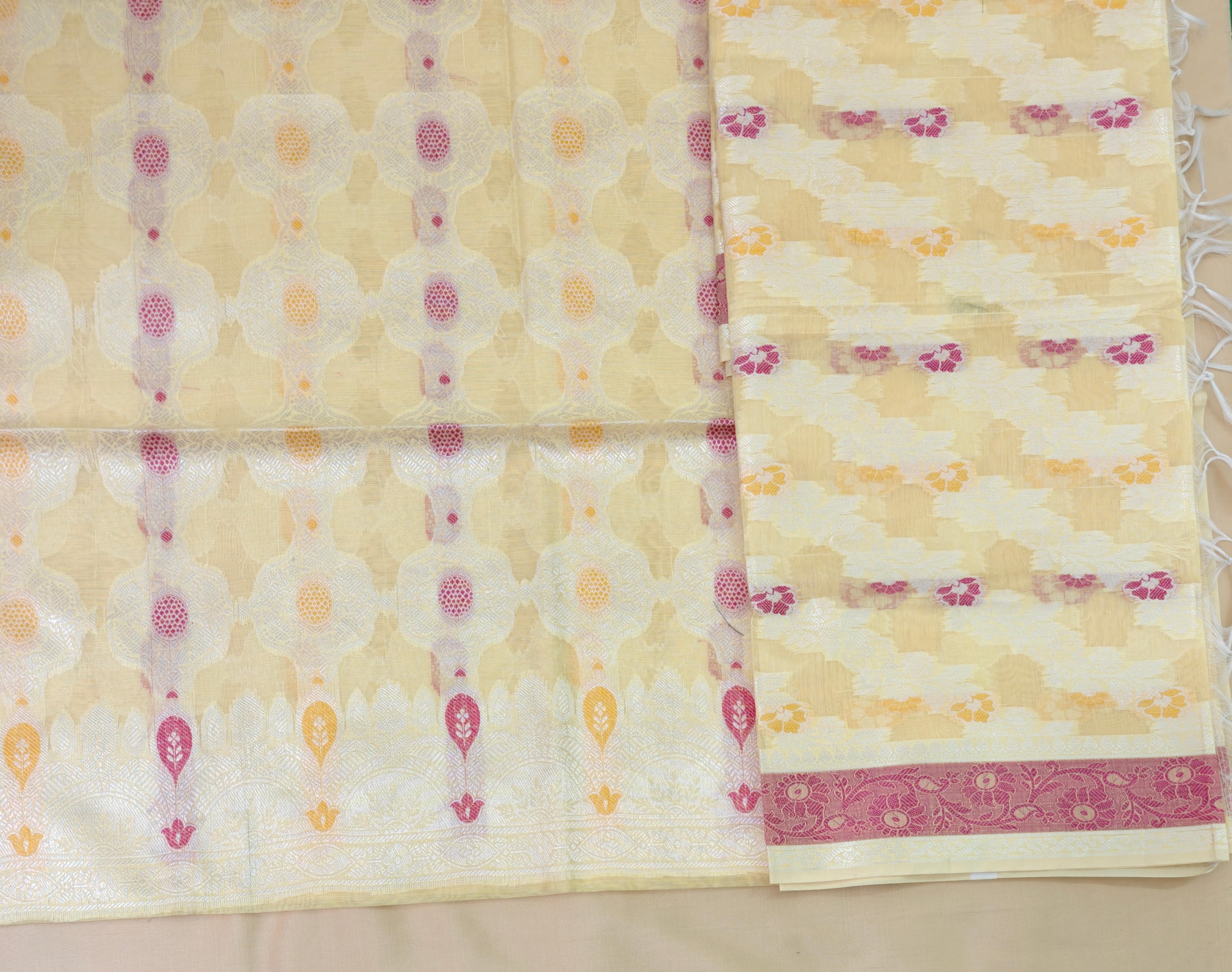 Lemon Cotton 3-Piece Suit – Comfortable Summer Wear