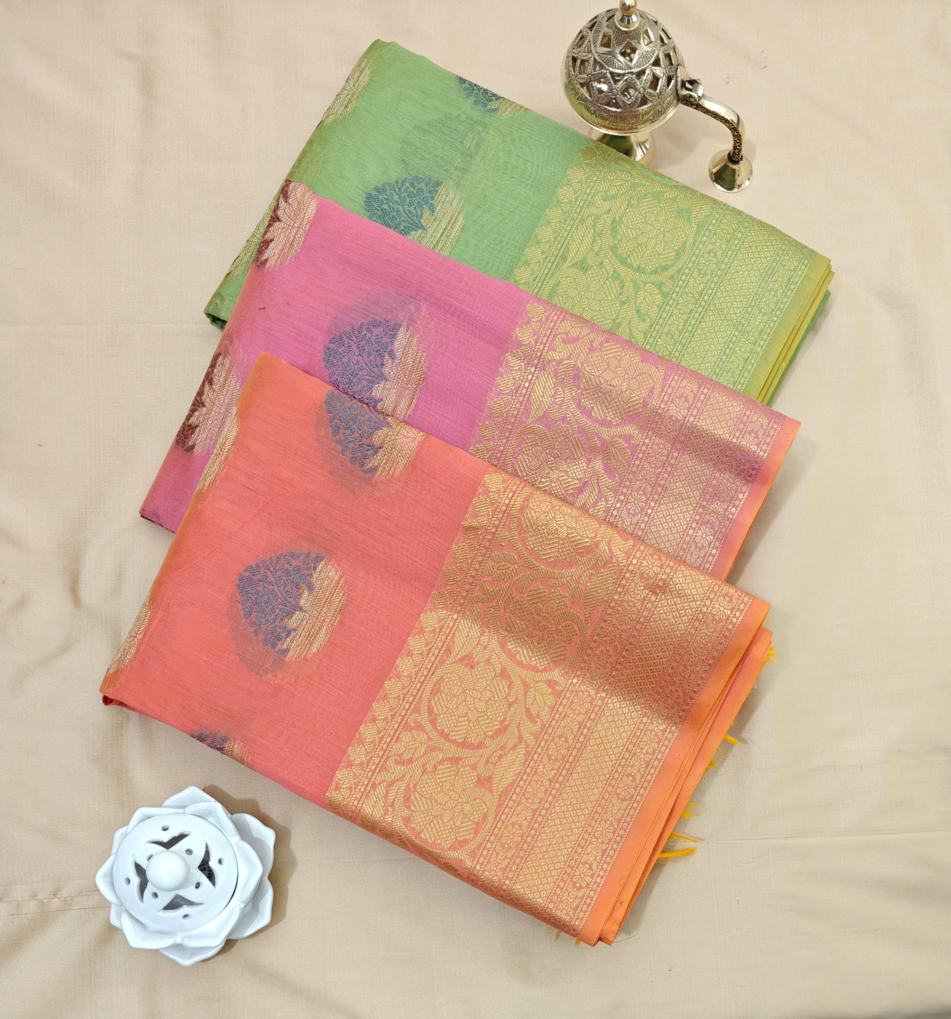 orange/pink/green 3-Piece Suit – Comfortable Summer Wear