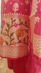 Berry Paithani Suit