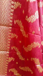 Berry Paithani Suit