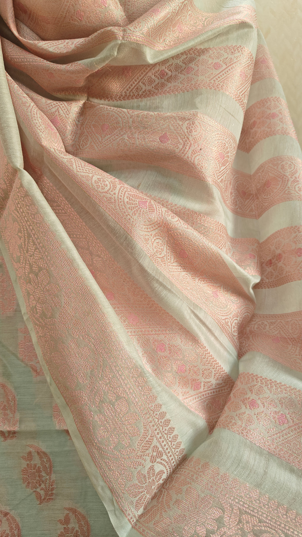 Light Ferozi Cotton 3-Piece Suit