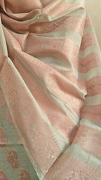 Light Ferozi Cotton 3-Piece Suit