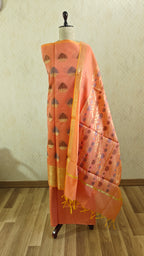 Orange 3-Piece Suit – Comfortable Summer Wear
