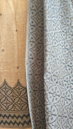 Premium Khadi Tone & Blue Linen 3-Piece Suit – Summer Comfort