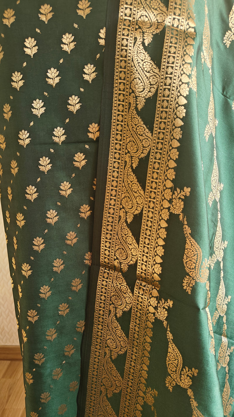 Mehndi Katan Silk Suit