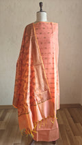 Rust Cotton 3-Piece Suit – Comfortable Summer Wear