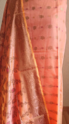 Rust Cotton 3-Piece Suit – Comfortable Summer Wear