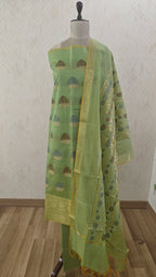 Light Green Cotton Suit
