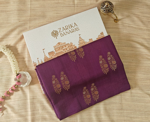 Chiniya Silk Meenakari Booti Saree