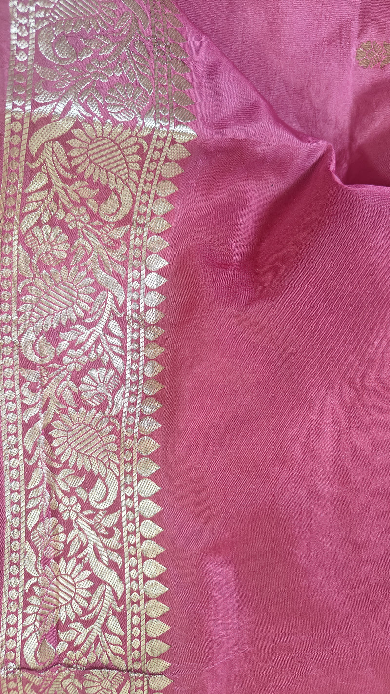 Designer Saree in Soft Butter Crepe with Elegant Drape & Rich Swarovski detailing