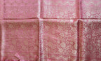 Baby Pink Designer Saree with All-Over Designs & Stunning Pallu