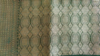 Dark Green Georgette Saree with Floral Jaal Work
