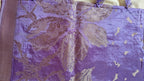 Lavender Designer Saree with Silver Zari
