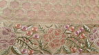 Graceful Pink Organza Saree with All-Over Zari Work