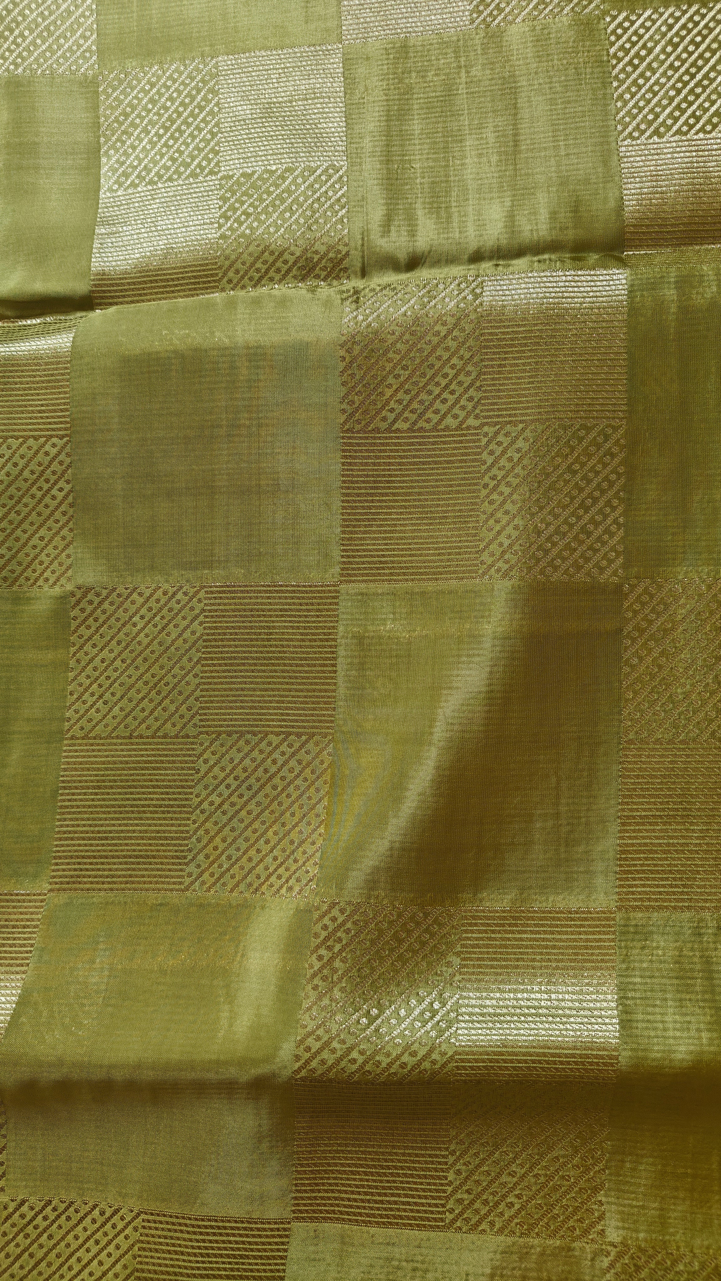 Neon Parrot Green Designer Saree with Shimmery Silk