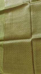 Neon Parrot Green Designer Saree with Shimmery Silk