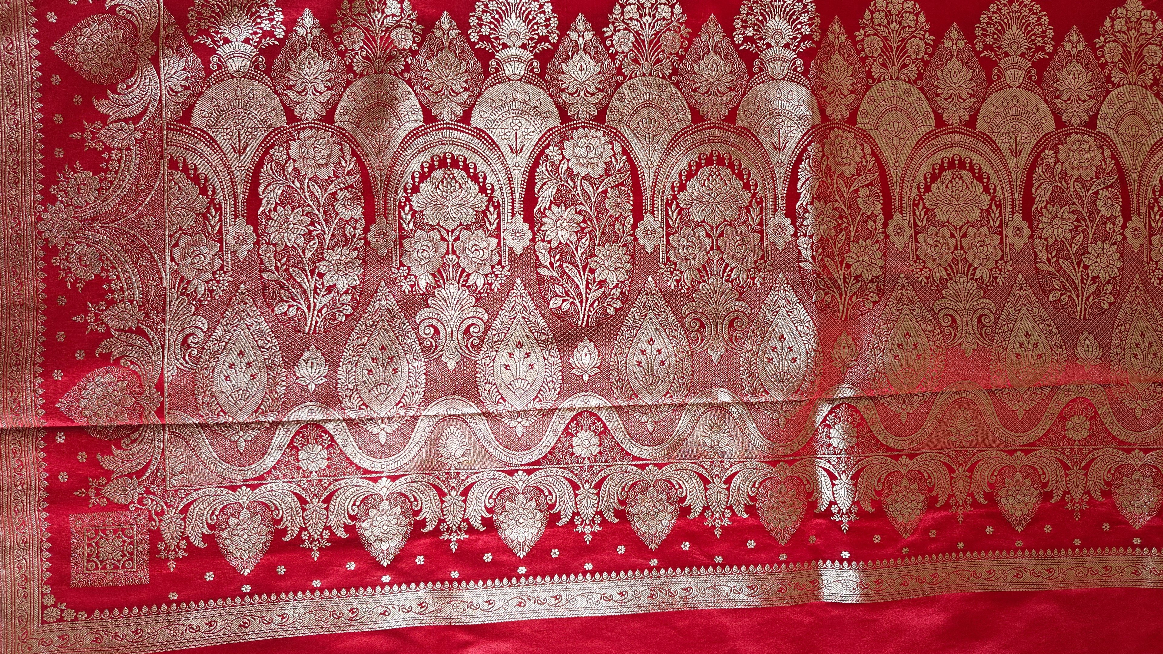 Royal Red Premium Silk Saree