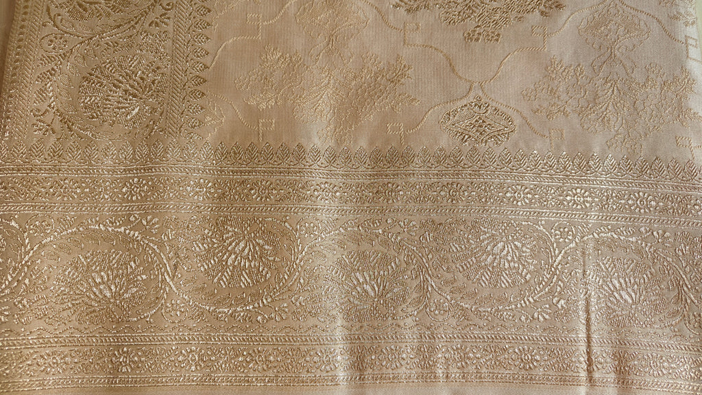 Golden Tanchoi saree