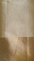 Golden Tissue Saree with Plain Zari Border
