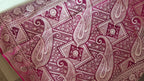 Magenta Pink Silk Saree with Delicate Booti Work