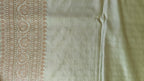 Pastel Green Silver Zari Saree