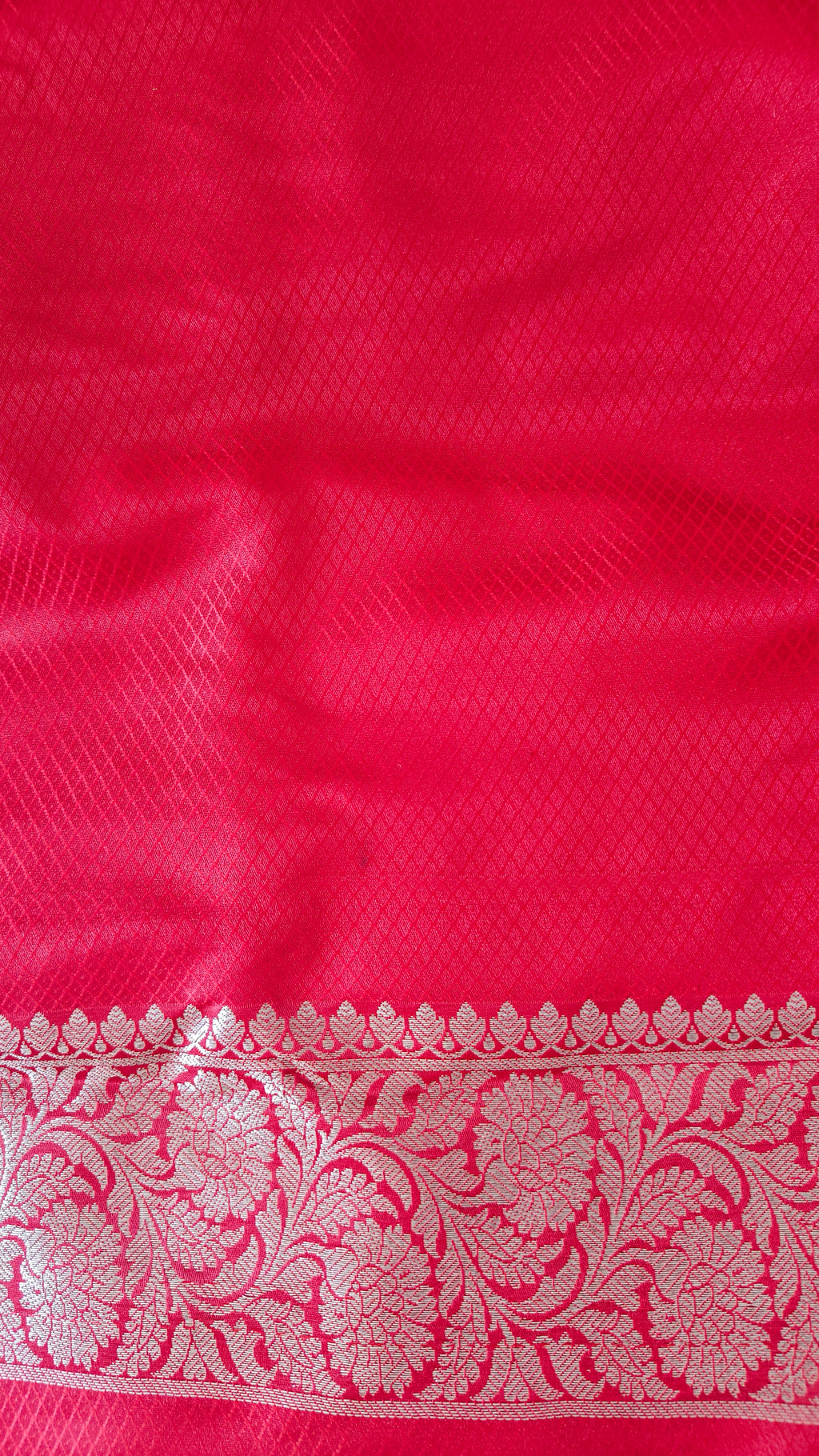 Pink Leheriya Silk Saree