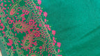 Bottle Green Banarasi Silk Saree