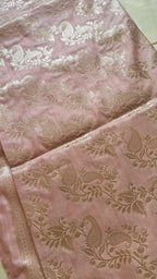 Pink Banarasi Zari Booti Silk