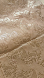 Cream Banarasi Zari Booti Silk
