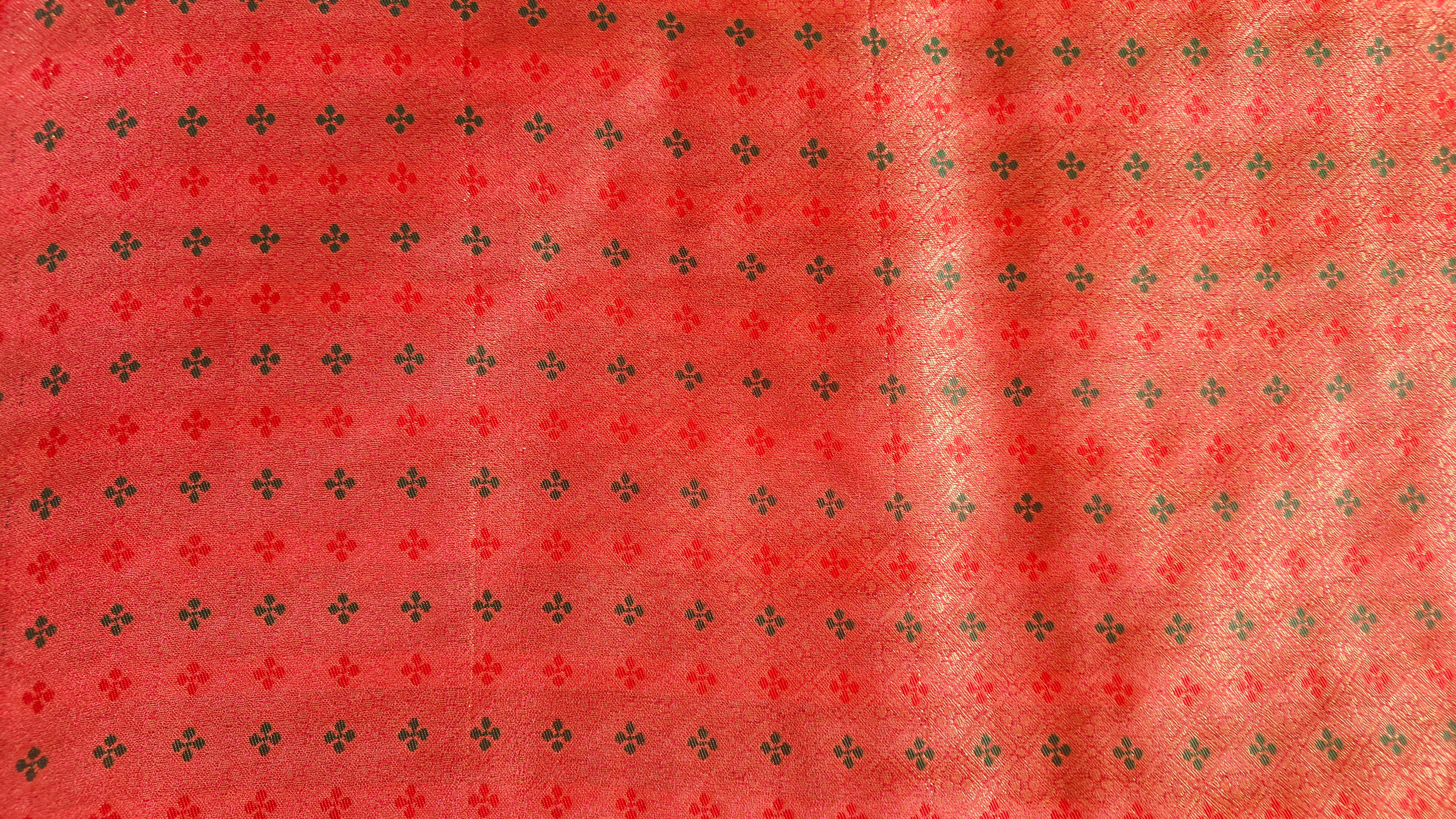 Reddish Banarasi Pashmina Saree