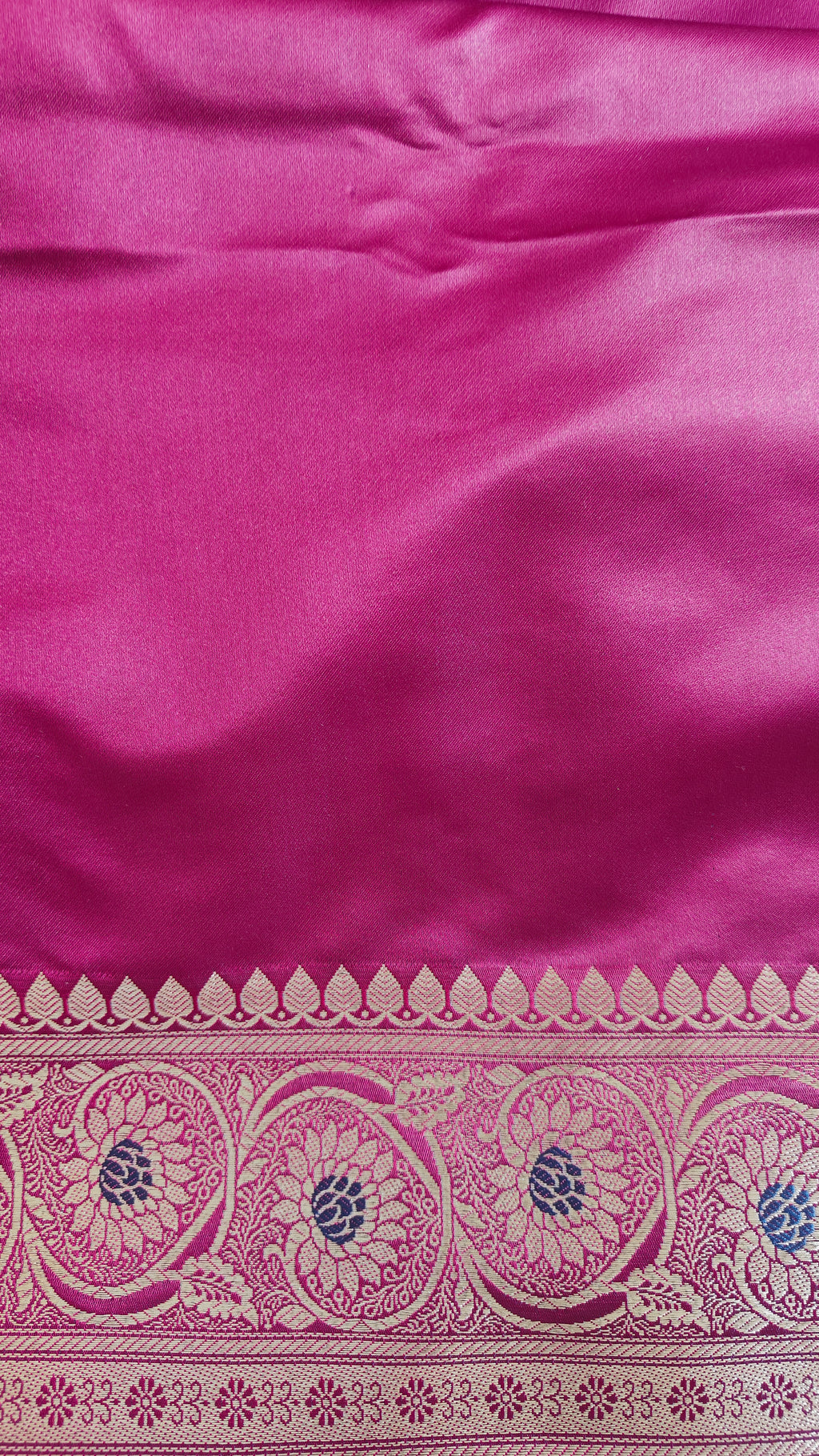 Purple Pink Leheriya Saree