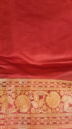 Wine Silk Saree with Booti