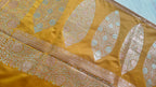 Mustard Meenakari Katan Silk