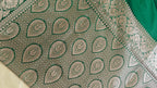 Green Katan Silk Saree