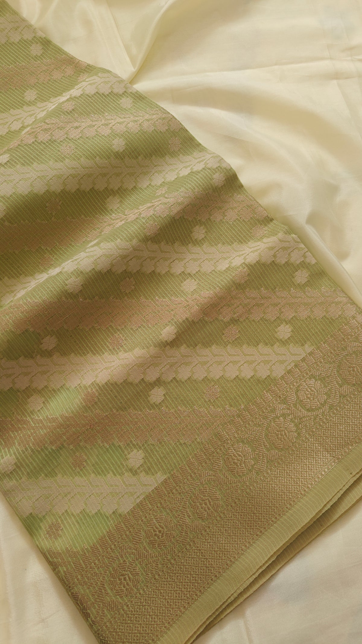 Parrot Kota Cotton Saree