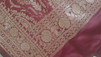 Wine Silk Saree with Booti