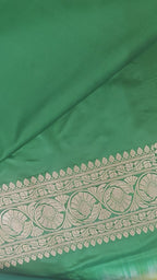 Green Katan Silk Saree