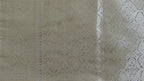 Grey Premium Banarasi Saree with Silver Zari Elegance