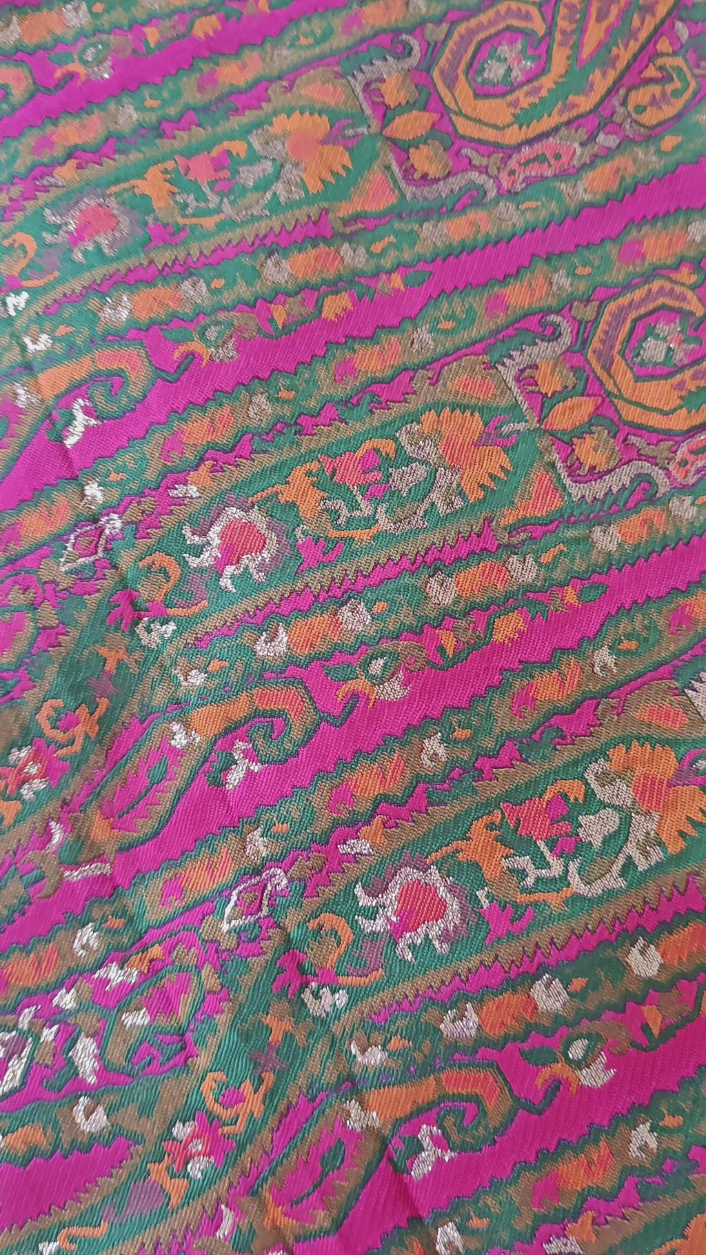 Purple Banarasi Aambi Banarasi Silk