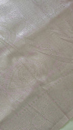 Pink Banarasi Zari Booti Silk
